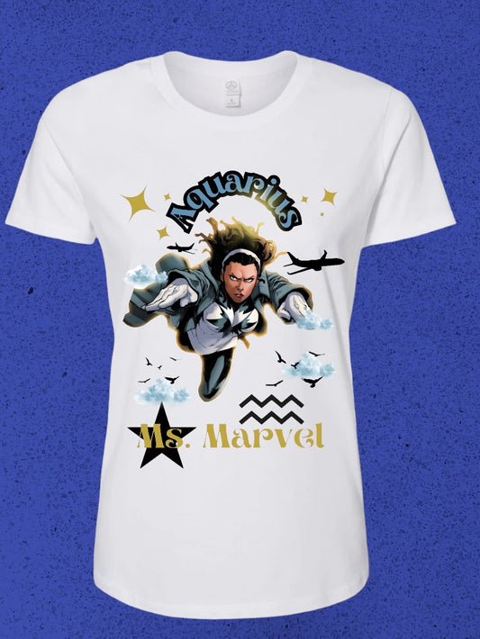 Aquarius Ms.Marvel shirt