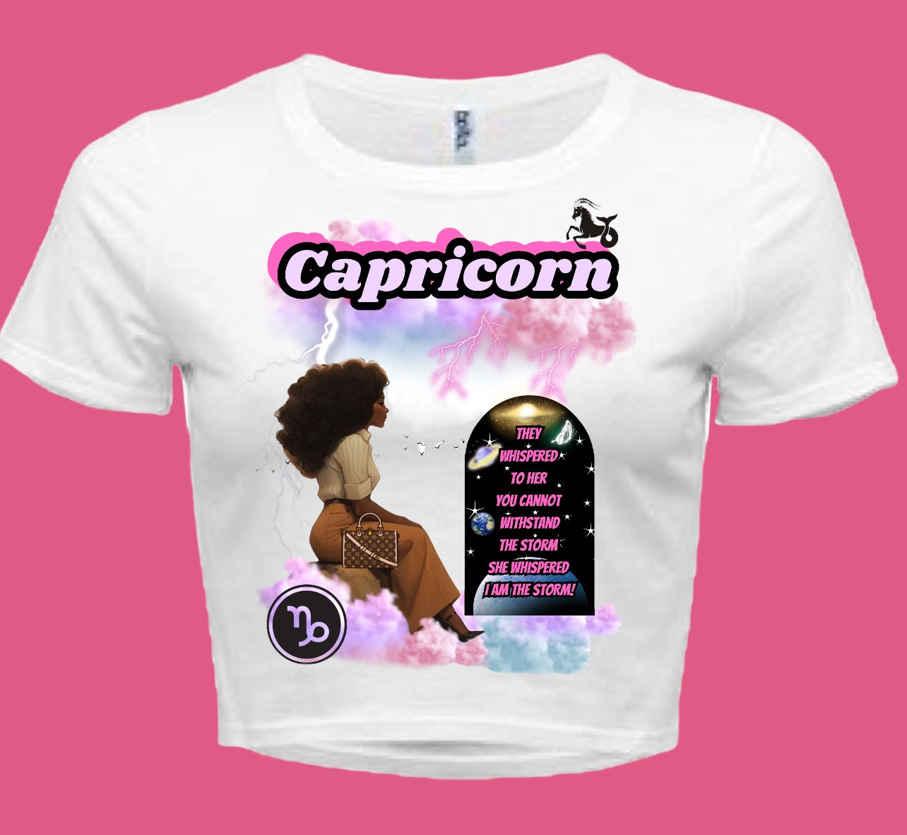 Capricorn crop top