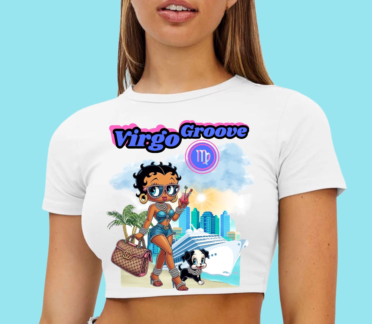 Virgo Groove Crop Top