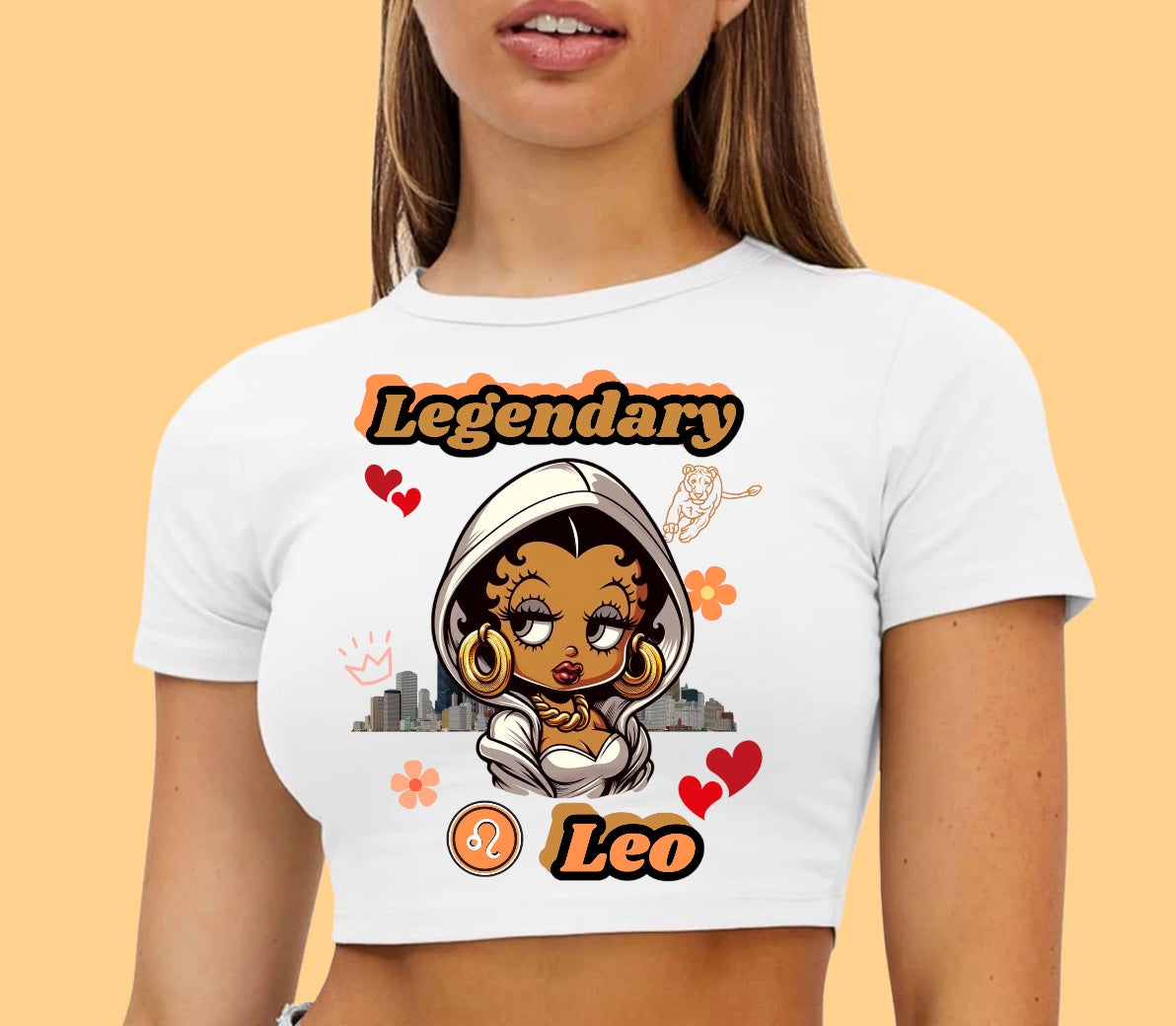 Legendary Leo Crop Top