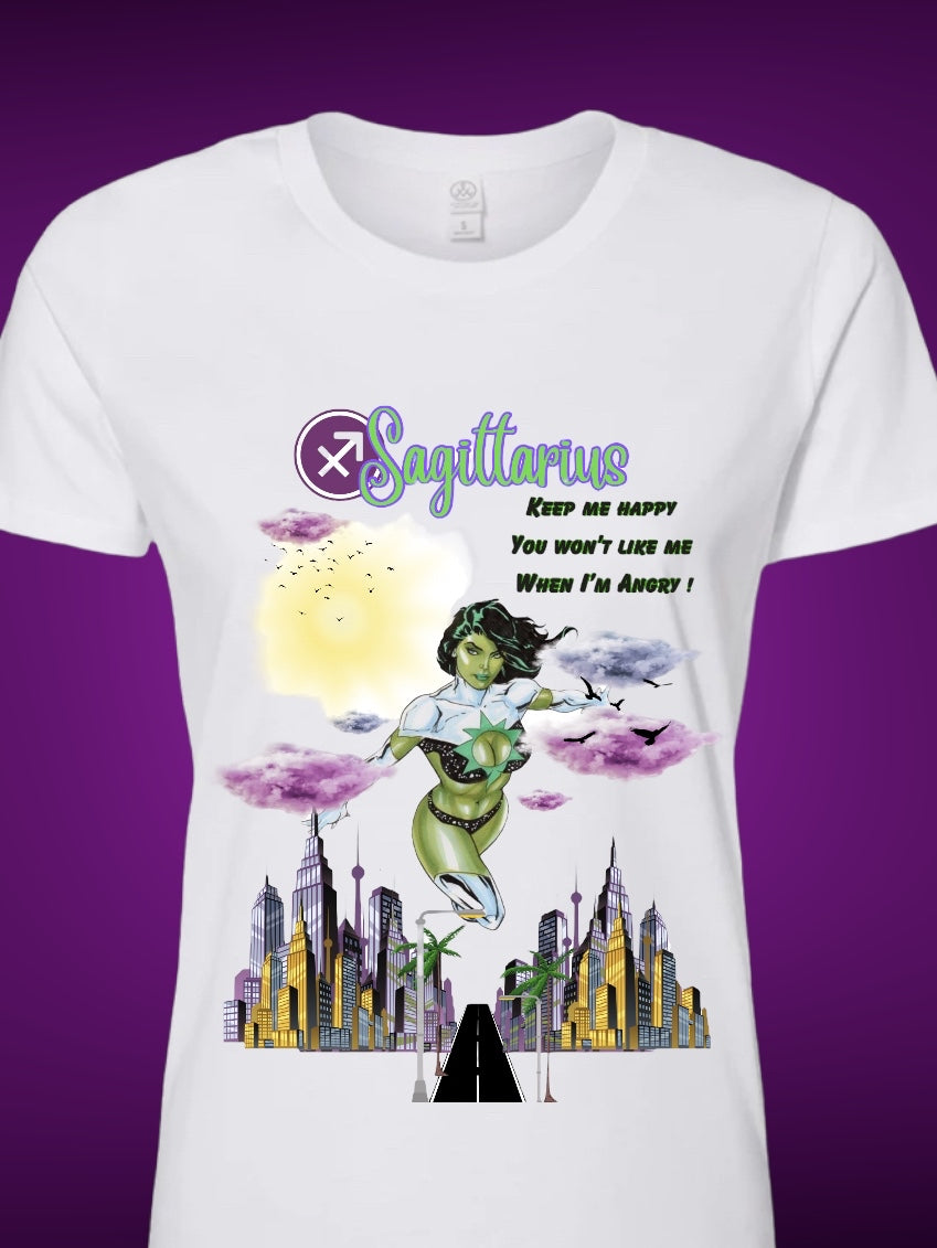 Sagittarius She-Hulk shirt