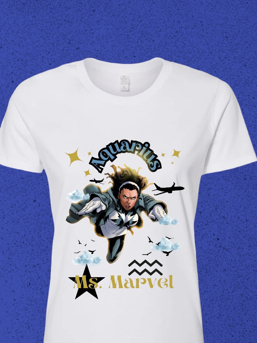 Aquarius Ms.Marvel shirt