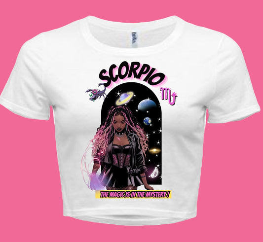 Scorpio crop top