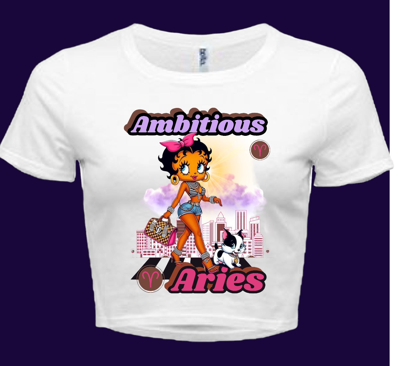 Ambitious Aries Crop Top