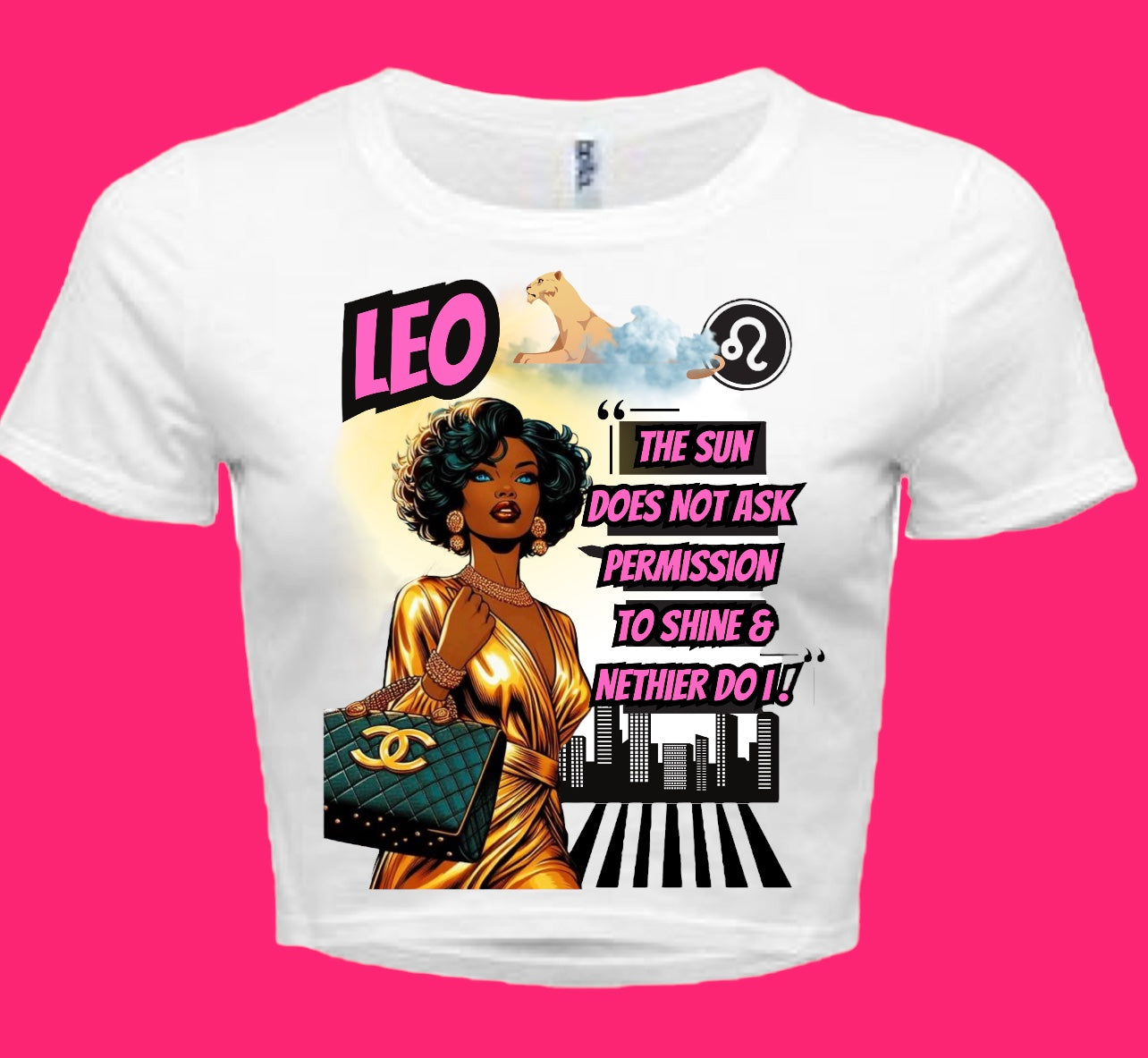 Leo crop top