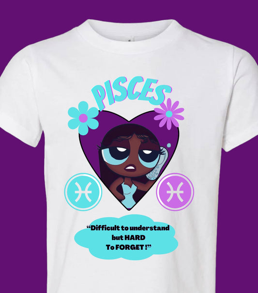 Pisces power puff shirt