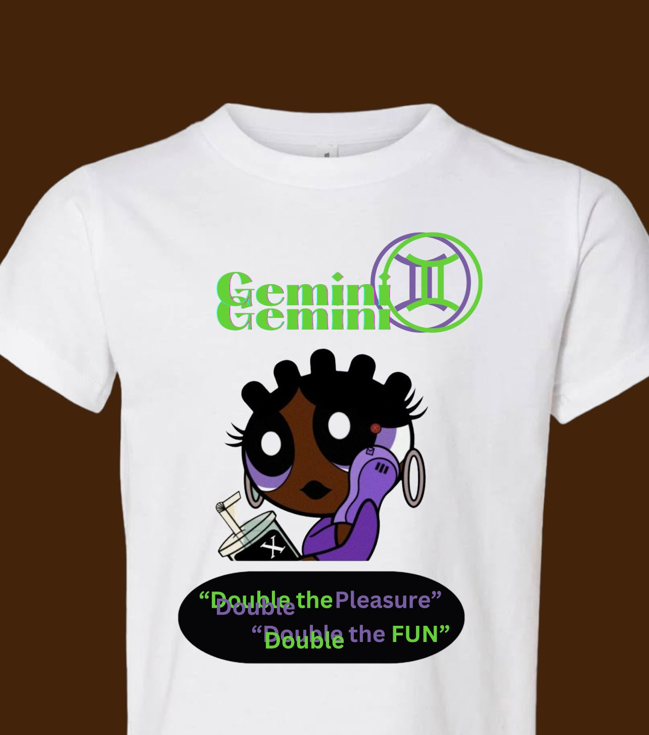 Gemini power puff shirt