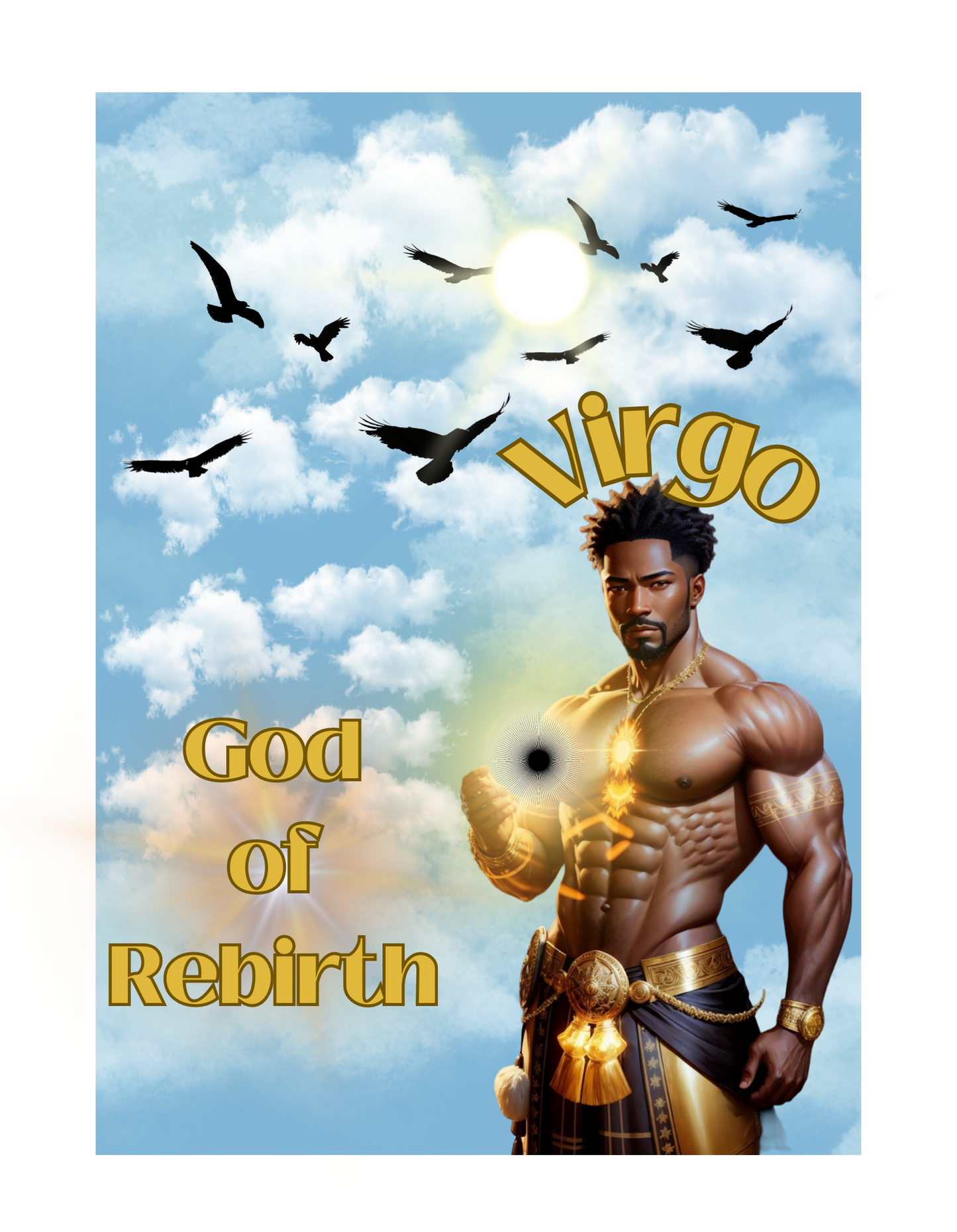 Black Greek God Virgo