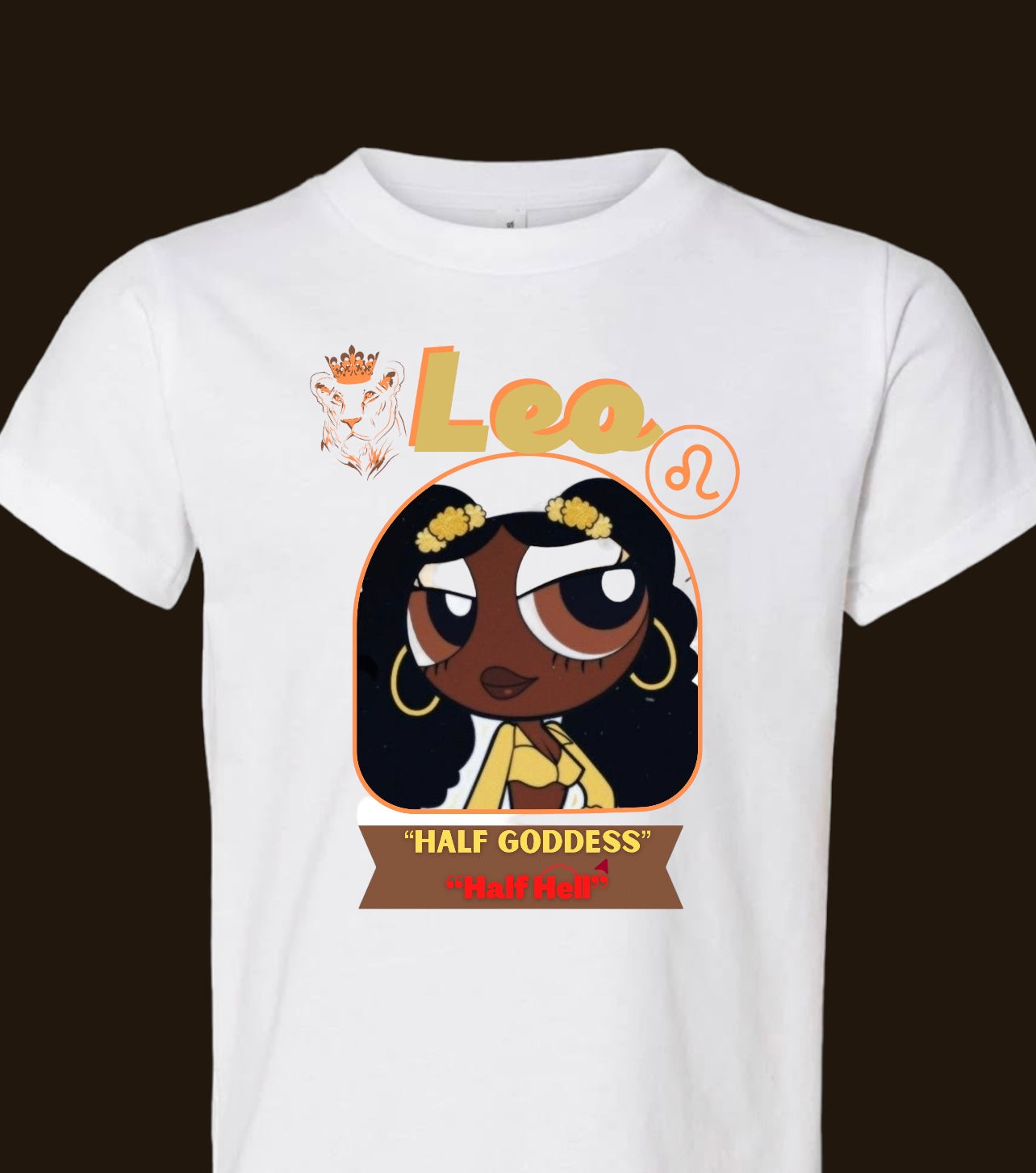 Leo power puff girl shirt