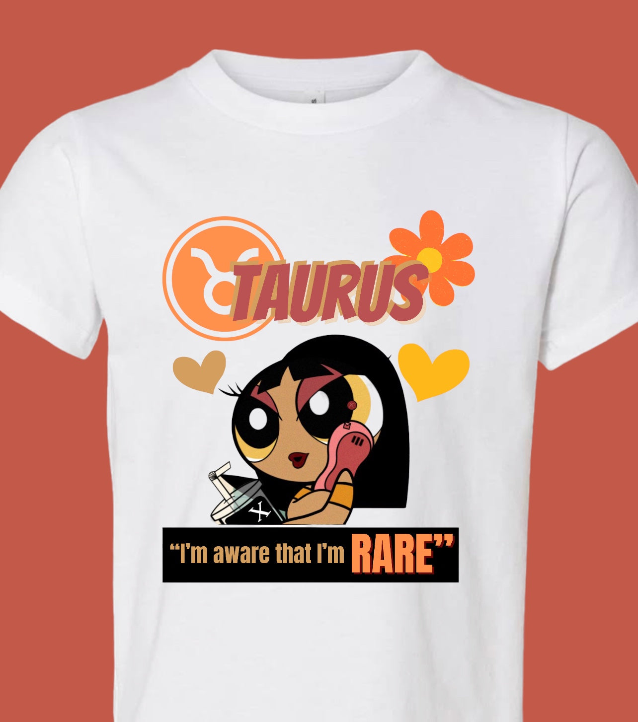 Taurus power puff shirt