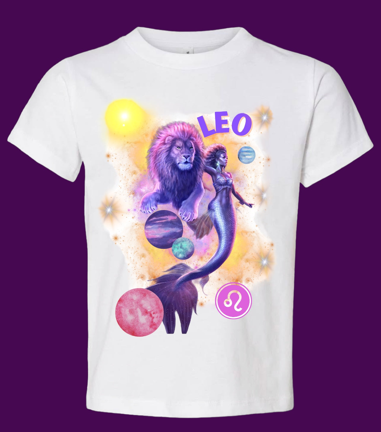 Leo Mermaid shirt