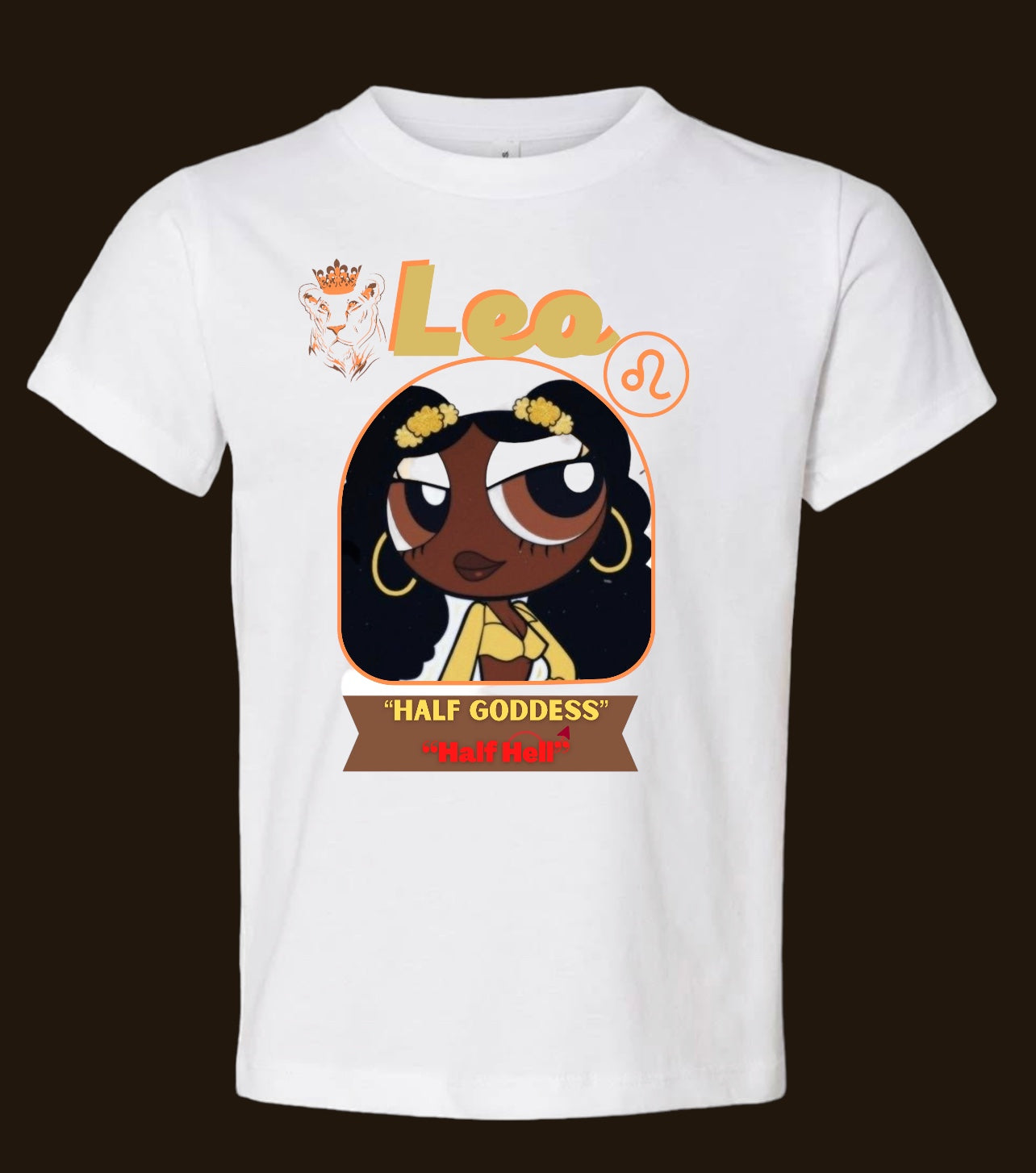 Leo power puff girl shirt