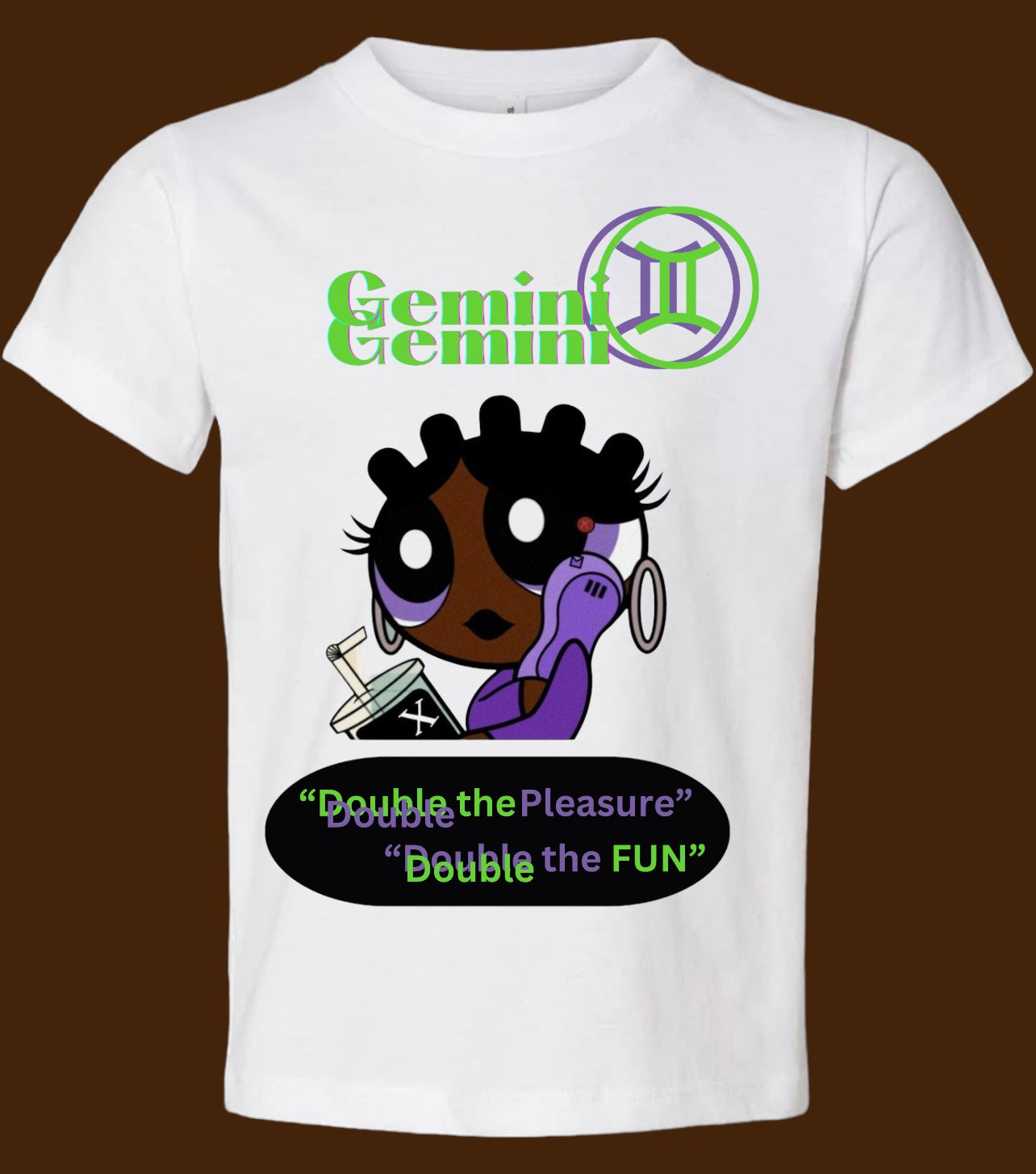 Gemini power puff shirt