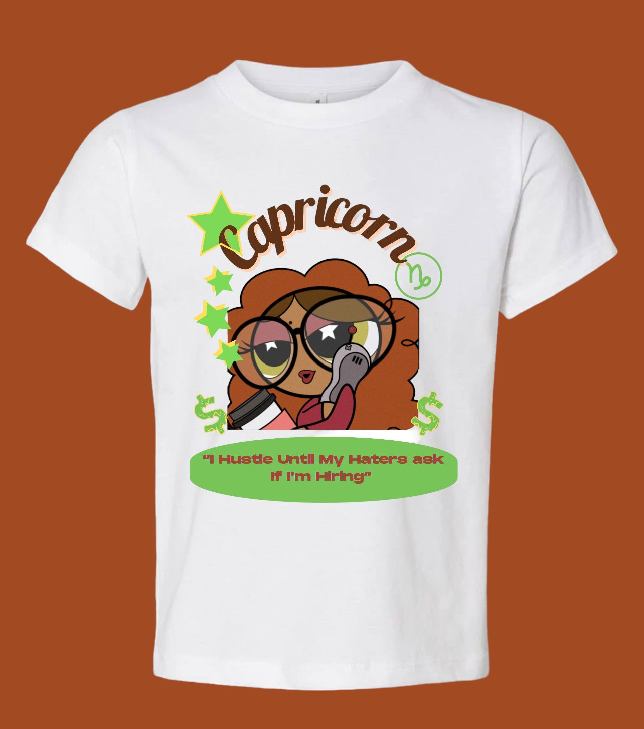 Capricorn power puff shirt