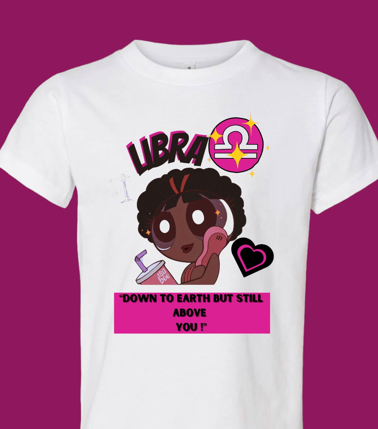 Libra power puff shirt