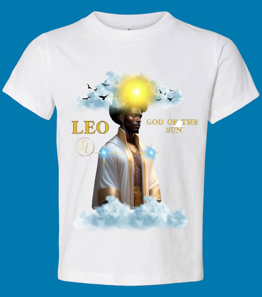 Black Greek God Leo Shirt