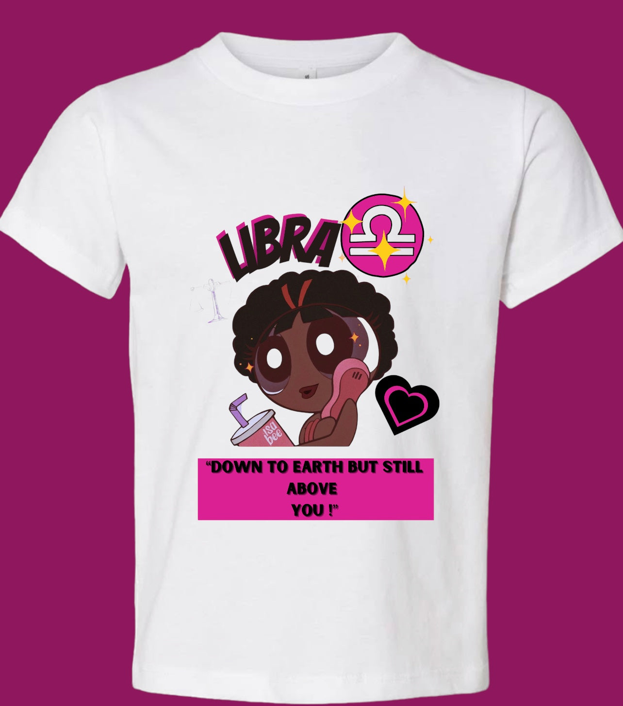 Libra power puff shirt