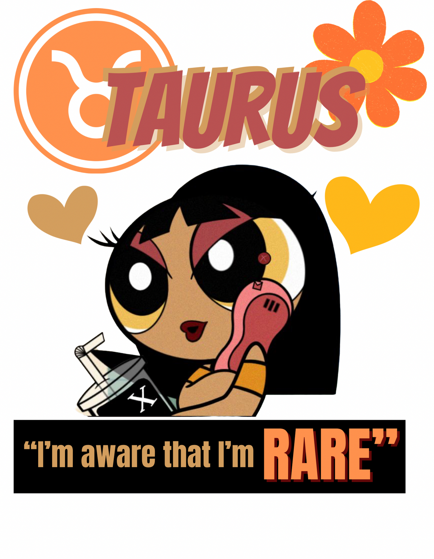 Taurus power puff shirt