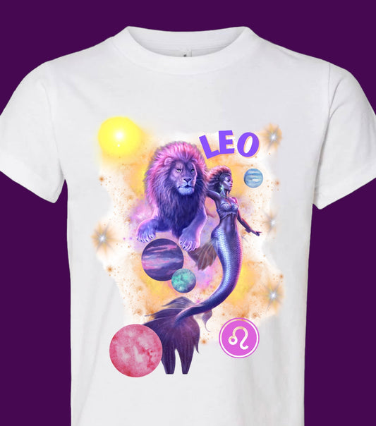 Leo Mermaid shirt