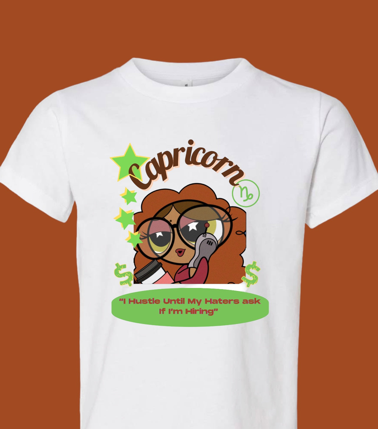 Capricorn power puff shirt