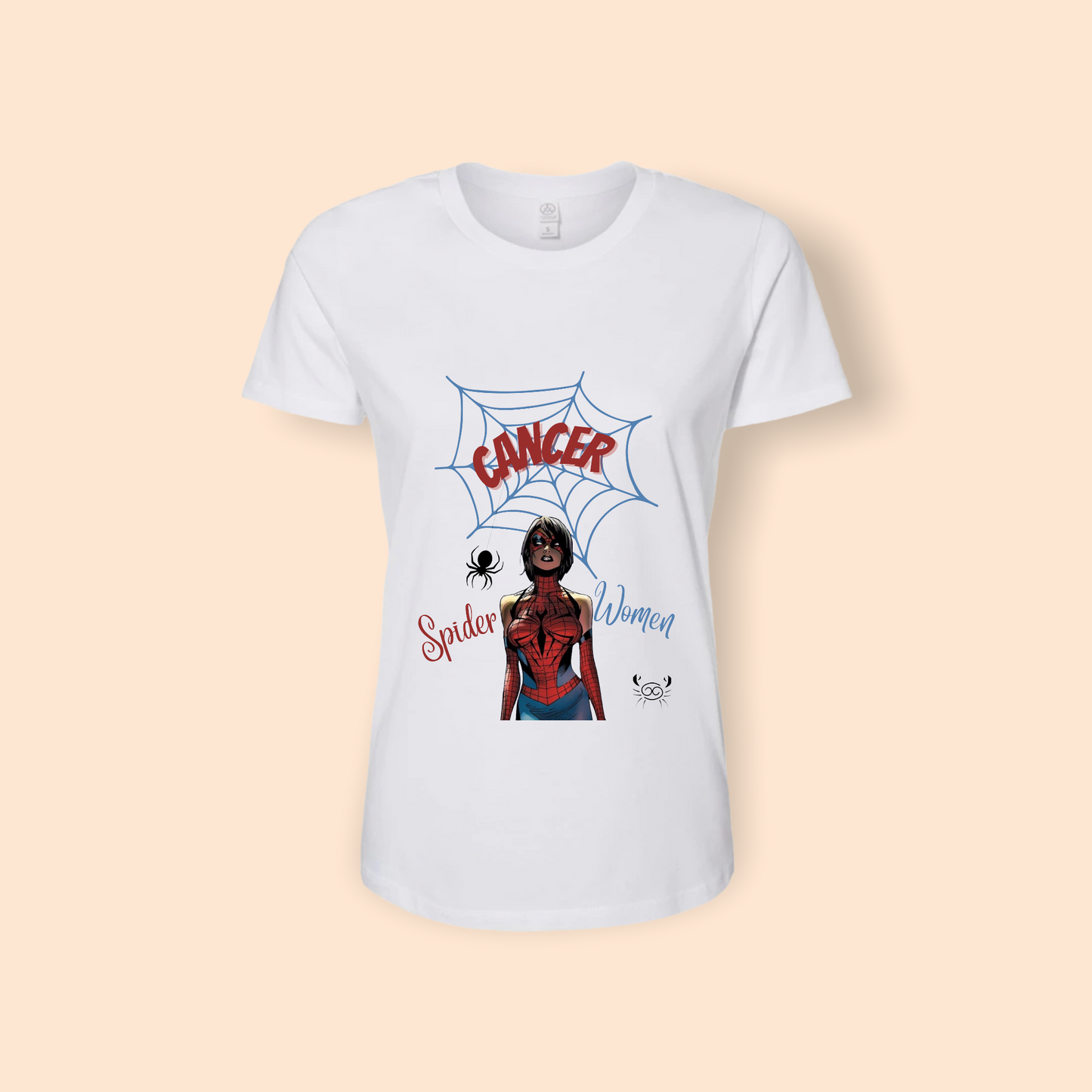 Cancer "Spider-Woman" T-shirt