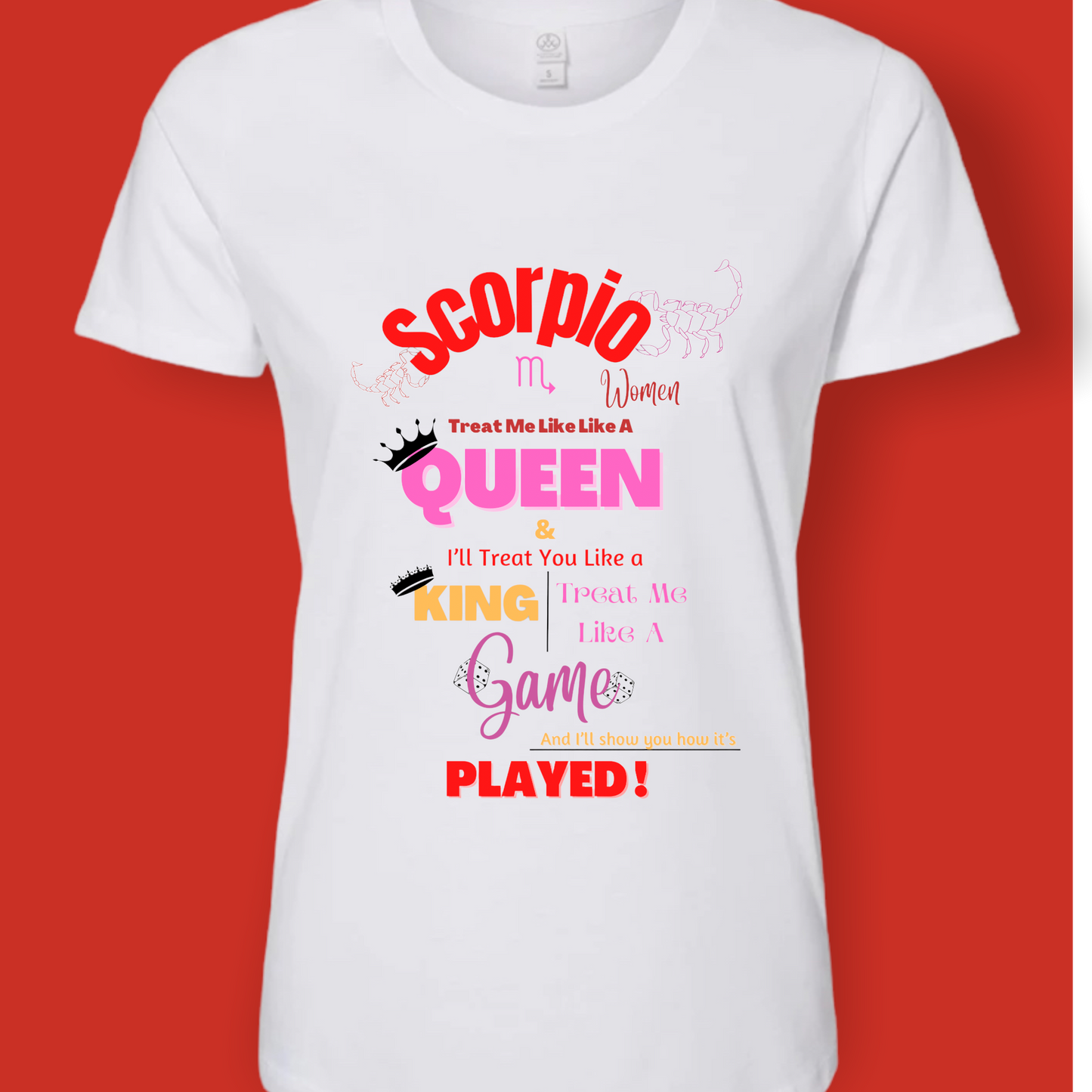 Scorpio "Quote" Tshirt