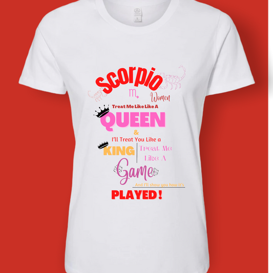 Scorpio "Quote" Tshirt