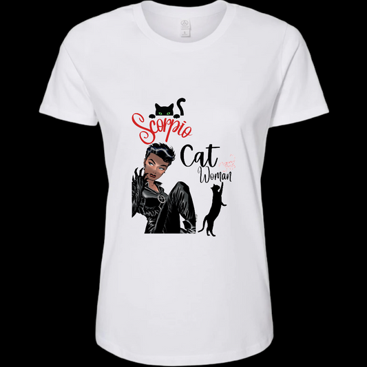 "Scorpio" Cat woman shirt