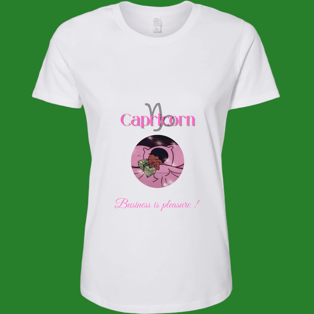 Capricorn "Business is pleasure" shirt