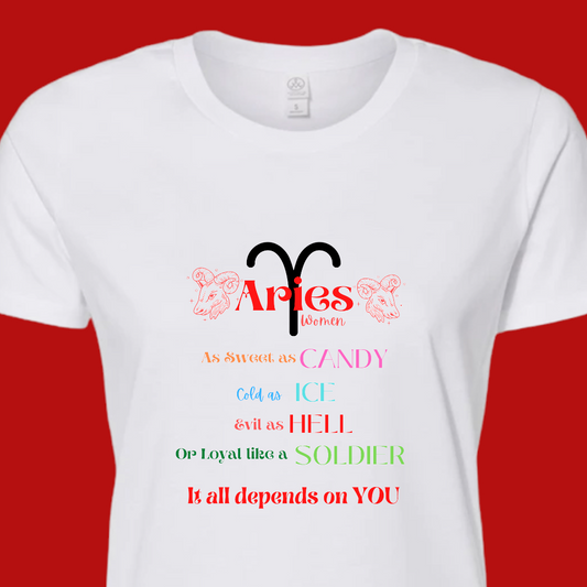 Aries Quote shirt