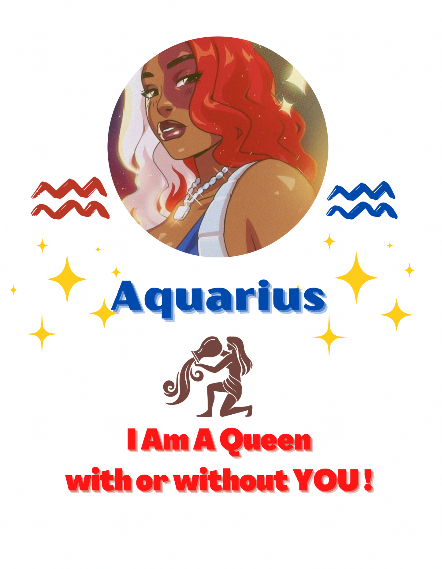 Aquarius Queen shirt